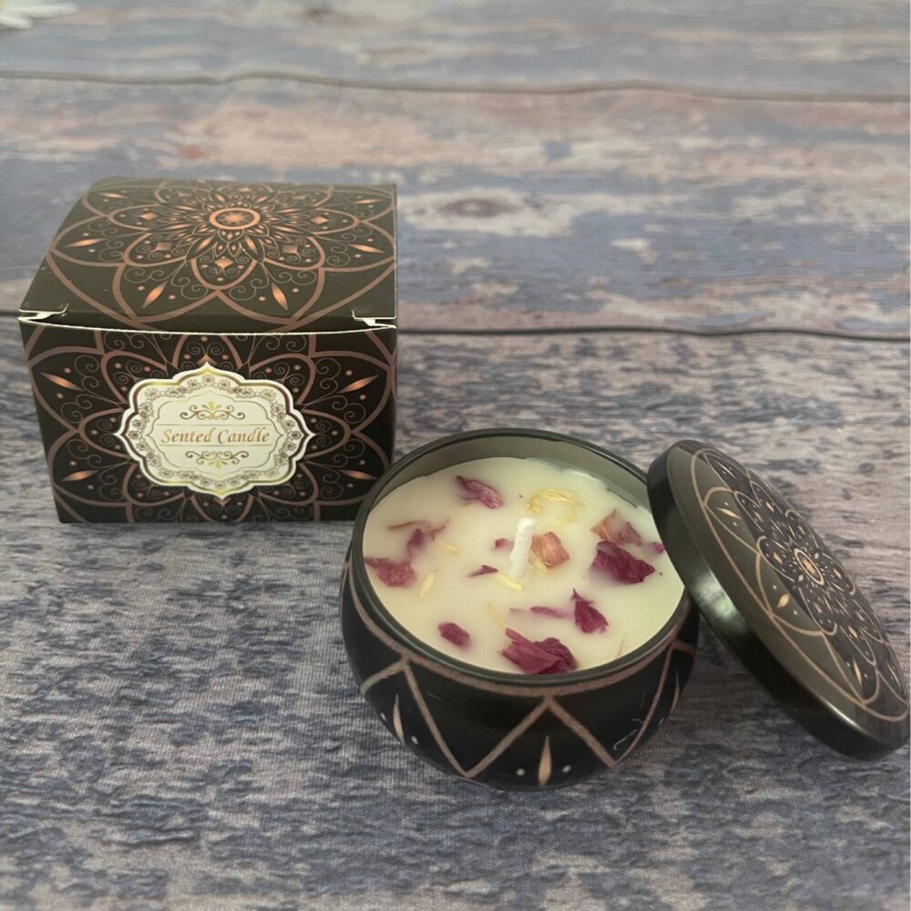 Aromatherapy Tin Candle 4oz - White Musk