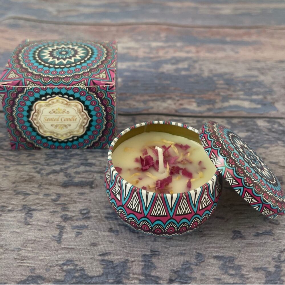 Aromatherapy Tin Candle 4oz - Lavender