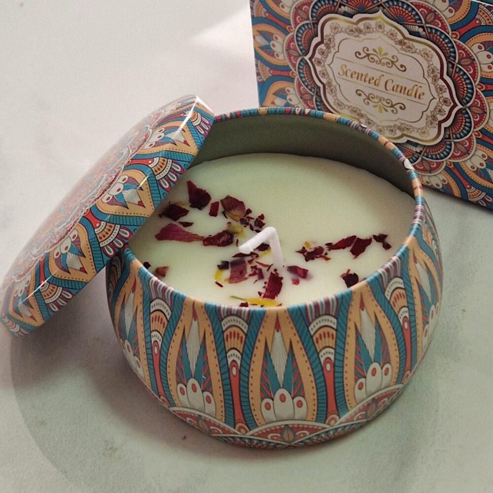 Aromatherapy Tin Candle 4oz - Lime Citrus