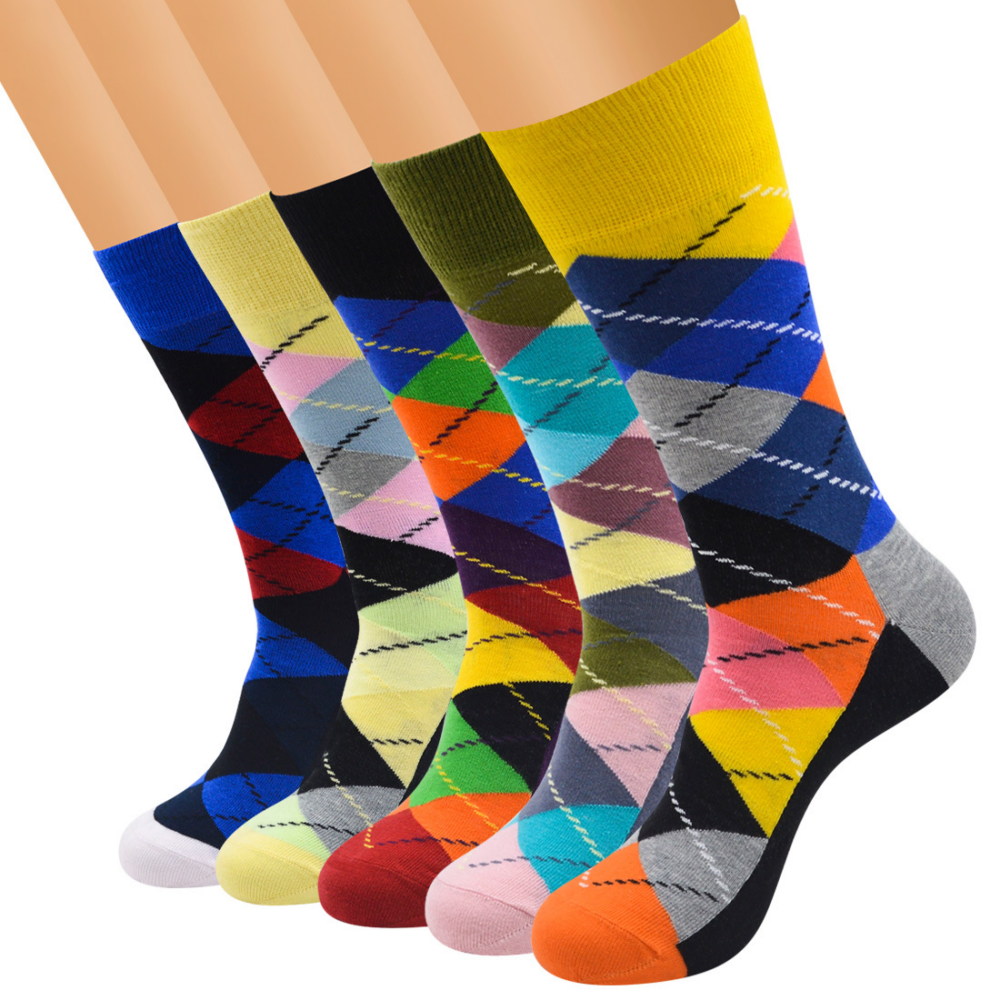 Box of 5 - Quality Combed Cotton Socks