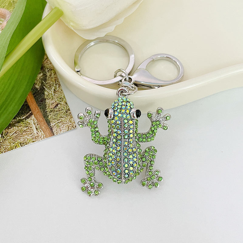 Crystal Frog Keyring/Bag Charm