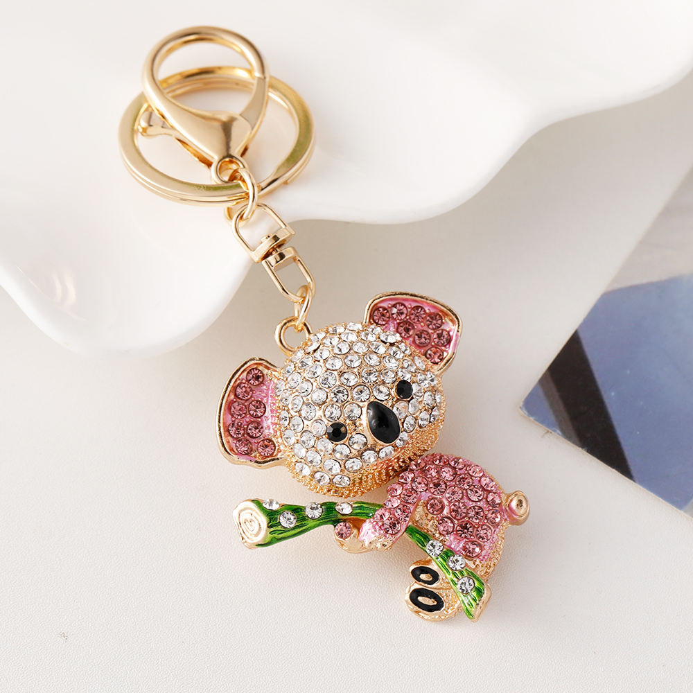 Crystal Koala Bear Keyring/Bag Charm