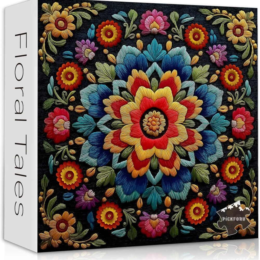 1000pce Quality Jigsaw Puzzle - Mandela Design