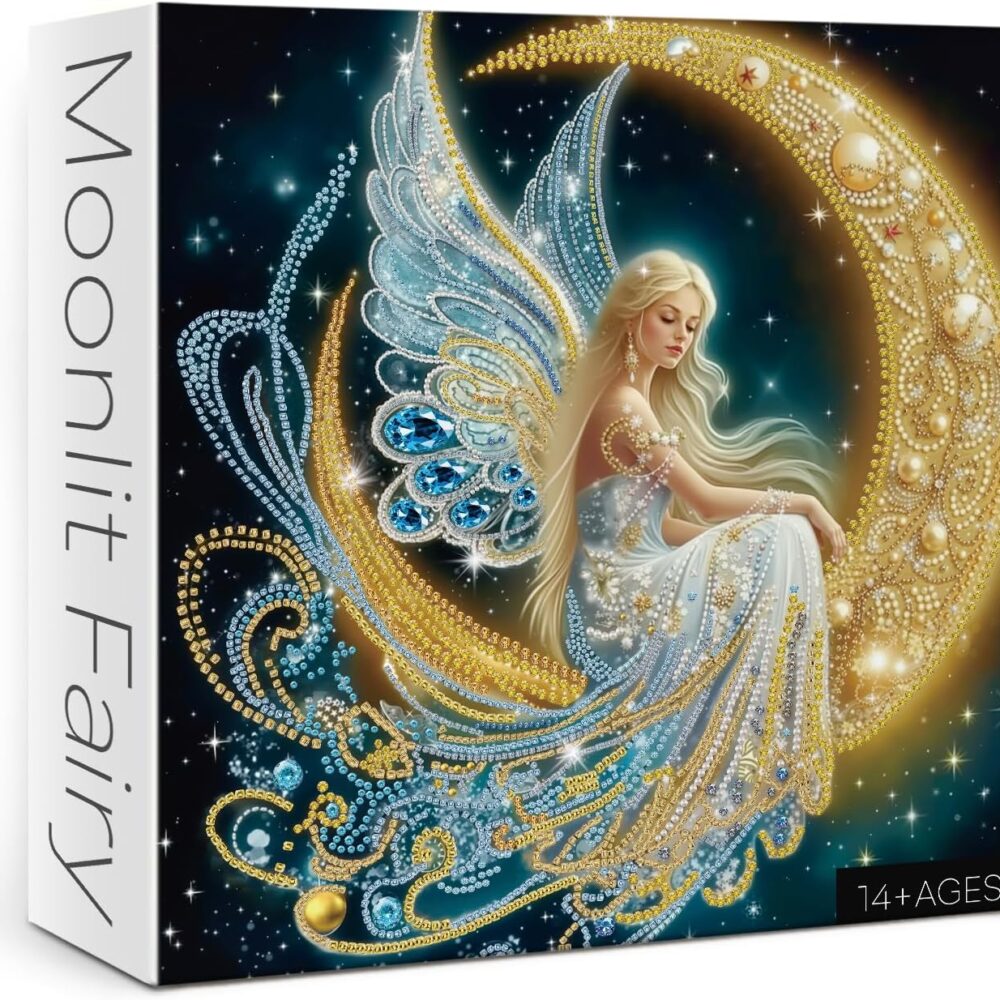 1000pce Quality Jigsaw Puzzle - Moon Angel Design