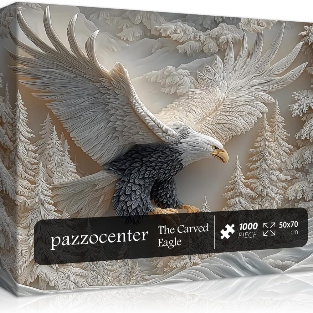 1000pce Quality Jigsaw Puzzle - Eagle Design