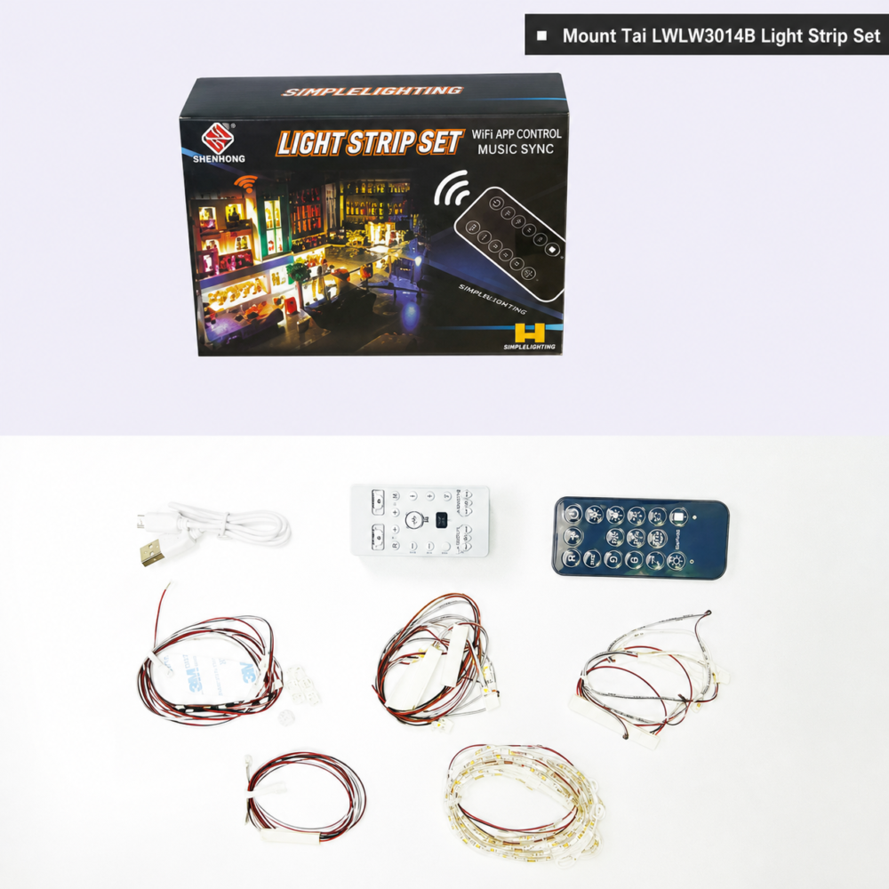 Modelex Building Block Sets -Battery Power Lighting Pack for Large Loop Rollercoaster Model