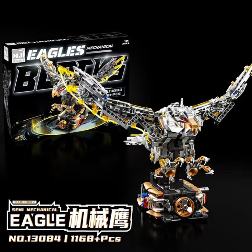 Modelex Building Block Sets - Semi-Automatic Mechanical Eagle