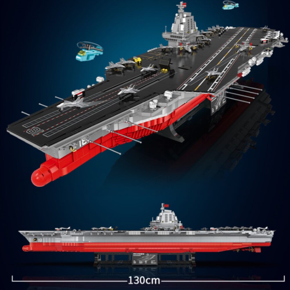 Modelex Building Block Sets - Large Aircraft Carrier