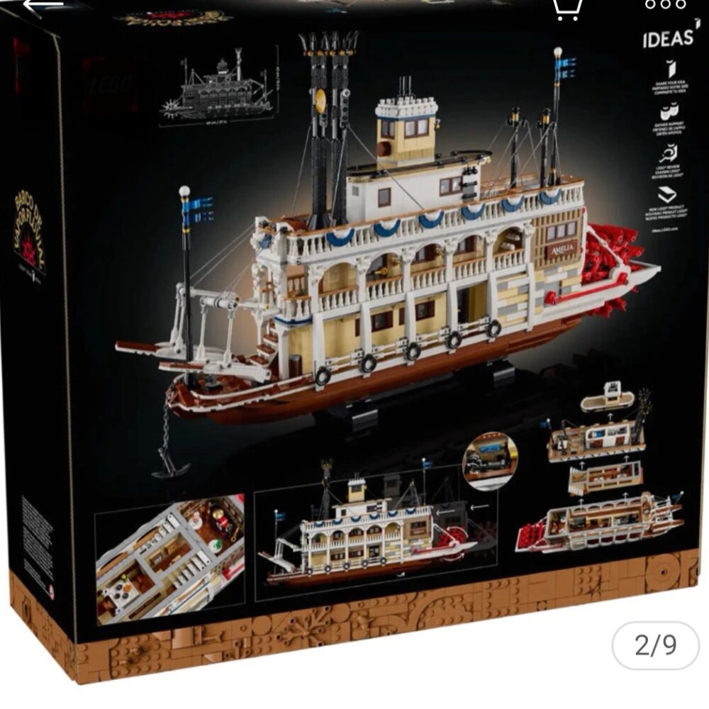 Modelex Building Block Sets - River Steamboat